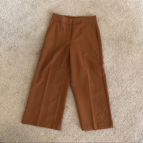Ann Taylor Pants - 2 for $30 | burnt orange wide leg trouser pants
